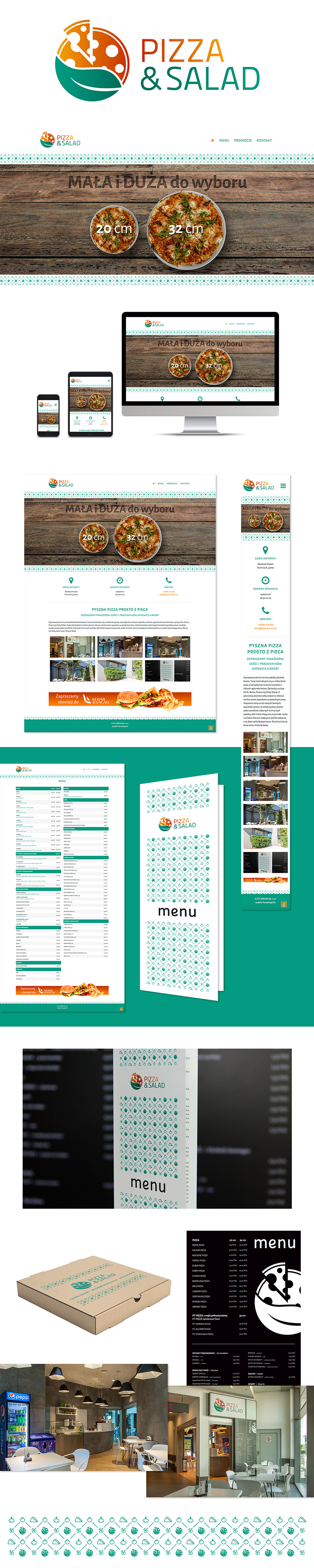 logo, strona internetowa, menu, pizzeria, Pomysłografia